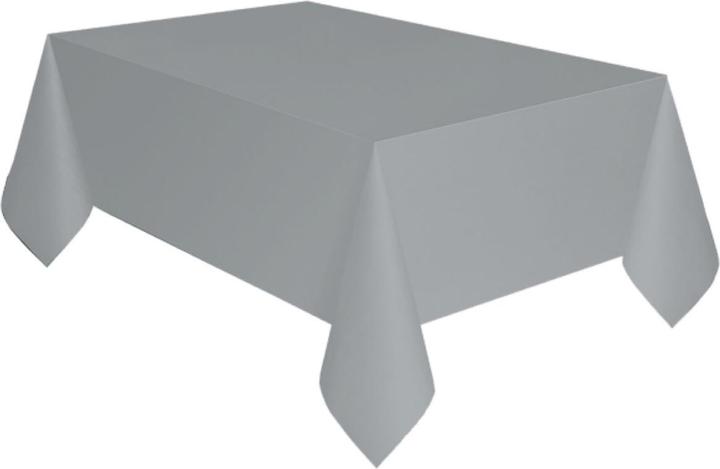 Actual product image Amscan Nappe en Papier Argenté 137 x 274 cm (137 x 274 cm)