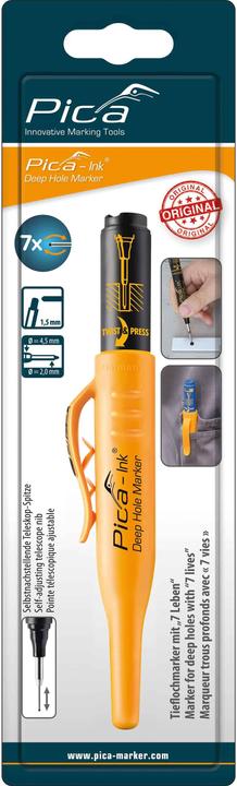 Image du produit Pica Marqueur pour trous profonds INK (Noir)