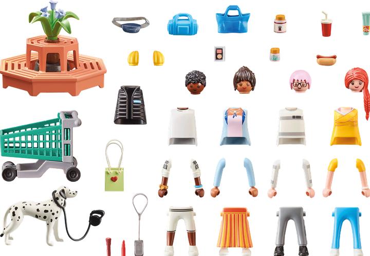 Produktbild Playmobil My Figures: Shopping (71541, Playmobil City Life)