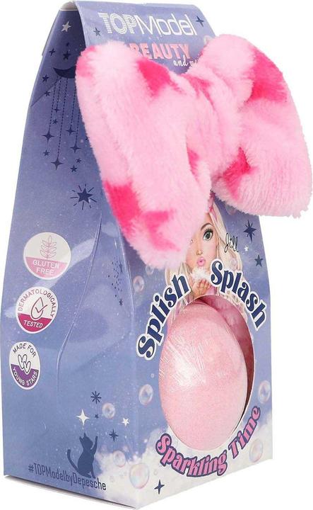 Actual product image Top Model TOPModel - Bathfizzer and Headband - BEAUTY and ME - Pink (Bath bombs)