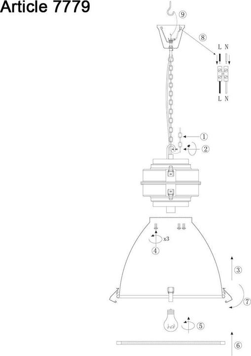 Produktbild Steinhauer Mexlite (E27)