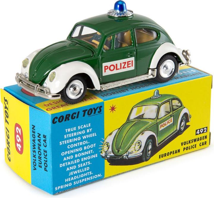 Corgi 492 Volkswagen European Police Car