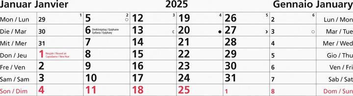 Nährwerte und Zutaten Biella Abreisskalender (24 x 9 cm)