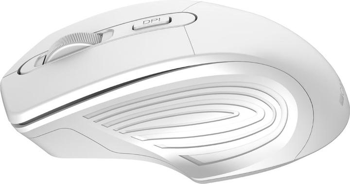 Produktbild Canyon 2.4GHz Optical Wireless Mouse 4 Buttons, DPI 800/1200/1600, Pearl White, 115 * 77 * 38mm, 0.0 (Kabellos)