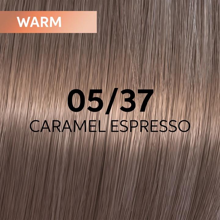 Actual product image Wella Shinefinity Zero Lift Glaze 60ml 05/37 (05, 37 Caramel espresso)