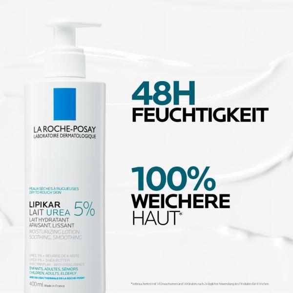 Produktbild La Roche Posay Lipikar Lait Urea 5+ (Körpercreme, 400 ml)