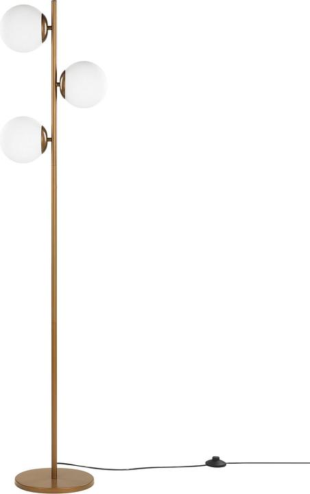 Produktbild Beliani Stehlampe gold 153 cm Kugelform WADI (E14)
