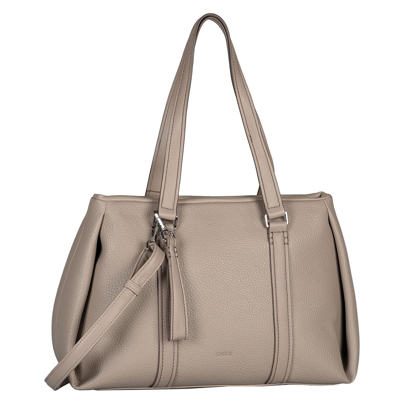 Gabor, Damen, Tasche, Sloanne Zip Shopper, Braun