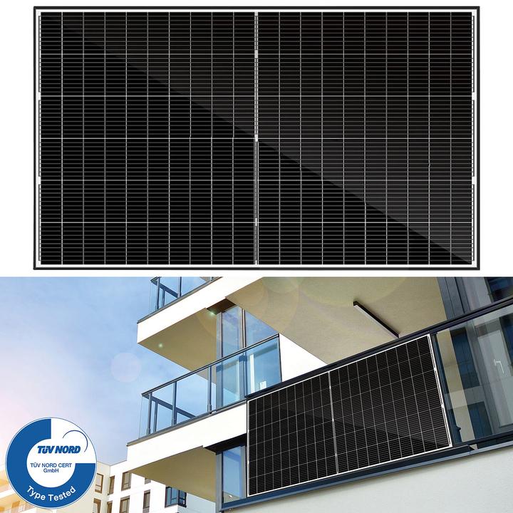Image du produit Revolt Monokristallines PV Solarmodul 380 Watt mit neuster Halbzellen Technologie (380 W, 20 kg)