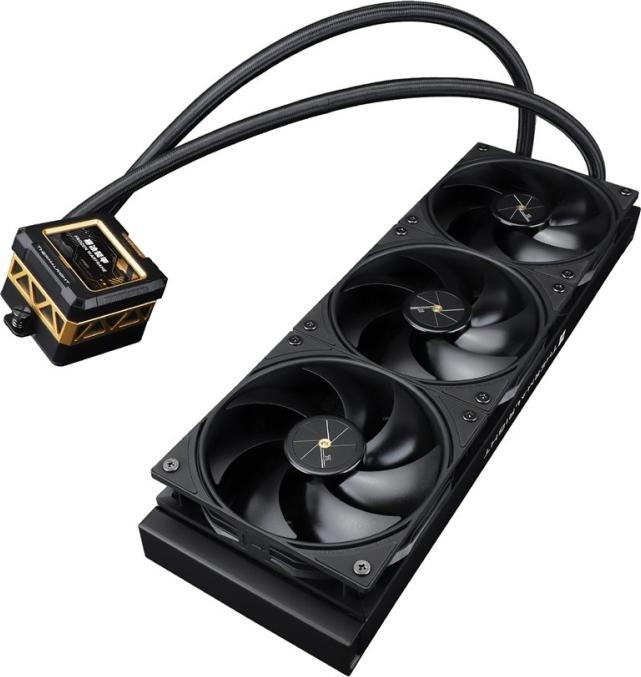 Produktbild Thermalright Frozen Warframe 360 Black ARGB - AIO, 360mm, LCD
