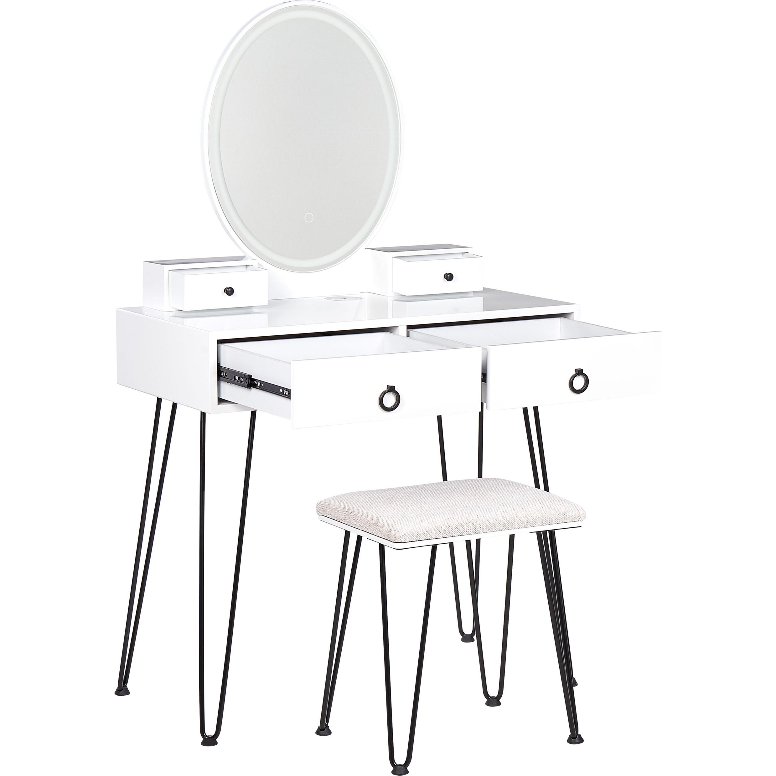 Beliani, Schminktisch, Soye (80 x 40 x 136 cm)