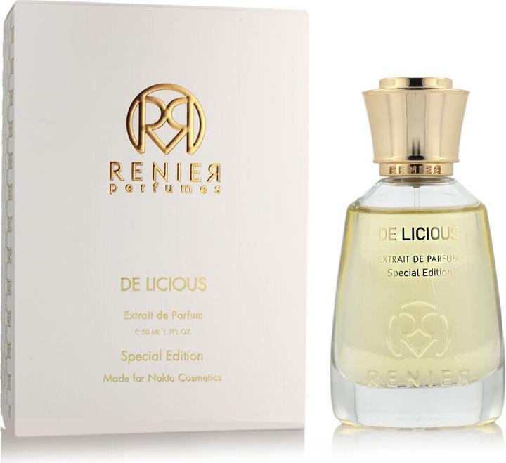 Actual product image Renier Perfumes De Licious Extrait De Parfum 50ml Unisex (Extrait De Parfum, 50 ml)