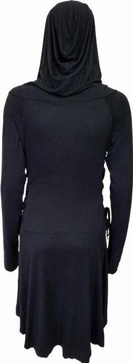 Produktbild Spiral Black Widow Kleid mit Kapuze (XL)
