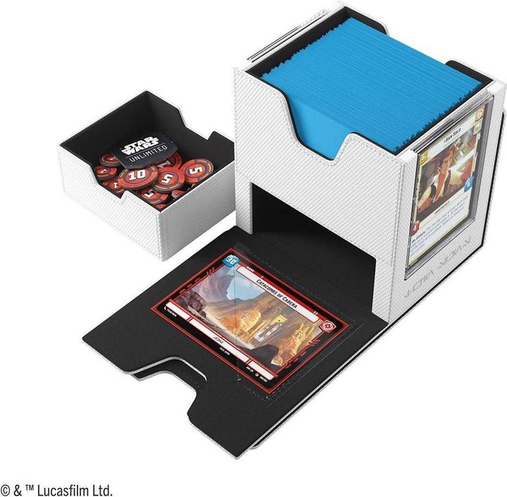 Produktbild Gamegenic GGS20224 - Star Wars: Unlimited Twin Suns Deck Pod - White/Black