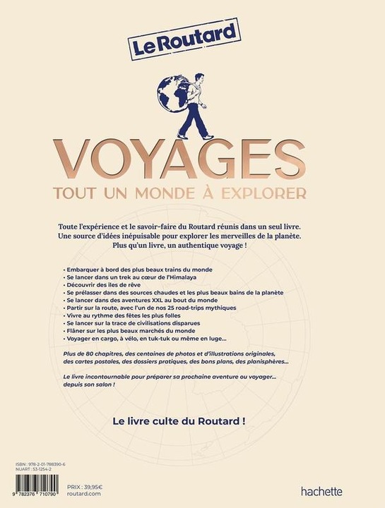 Produktbild Voyages : tout un monde à explorer (Französisch, Collectif, 2024)