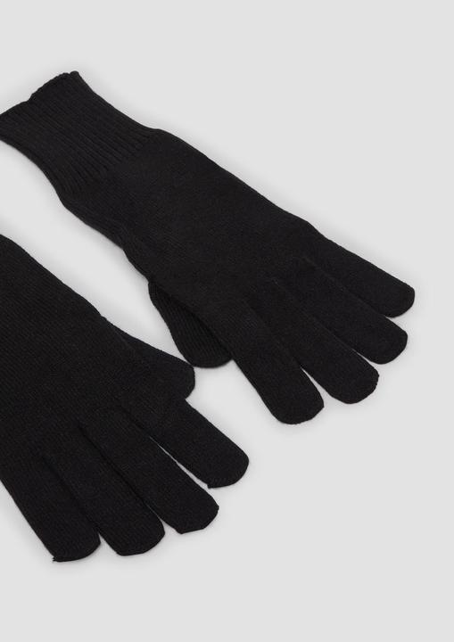 Produktbild s.Oliver Handschuhe Handschuhe aus Feinstrick mit Stulpe (One Size)