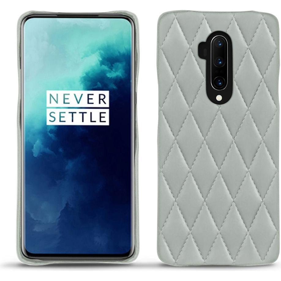 Noreve Lederschutzhülle (OnePlus 7T Pro), Smartphone Hülle, Grau
