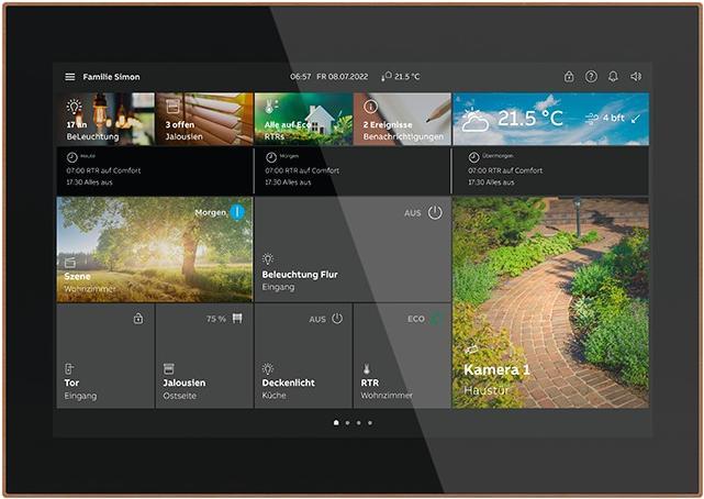 Actual product image Busch-Jaeger BJ ST/U10.4.11-825 SmartTouch 10 Black