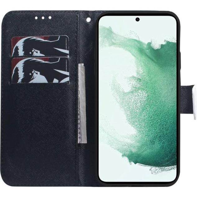 Thumbnail - MU Style Leder Bookcover Image Series (Samsung Galaxy A14 5G, Samsung Galaxy A14), Smartphone Hülle, Mehrfarbig