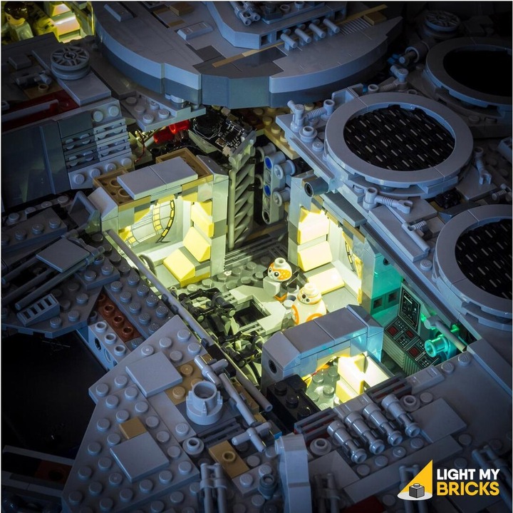 Produktbild Light my bricks LED Licht Set für LEGO Star Wars UCS Millennium Falcon