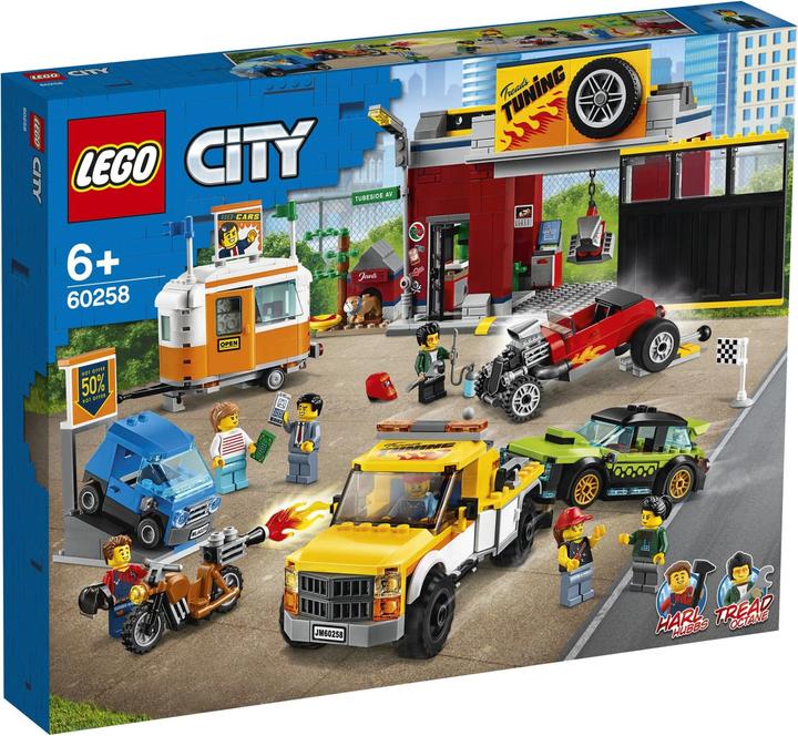 Produktbild LEGO Tuning-Werkstatt (60258, LEGO City)