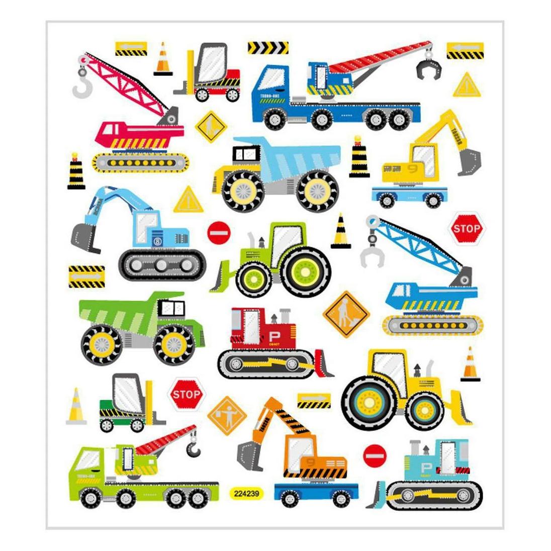 Creativ Company, Stickers, Sticker Voertuigen (36 Sticker)