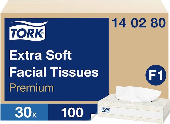 Actual product image Tork Extra soft cosmetic wipes