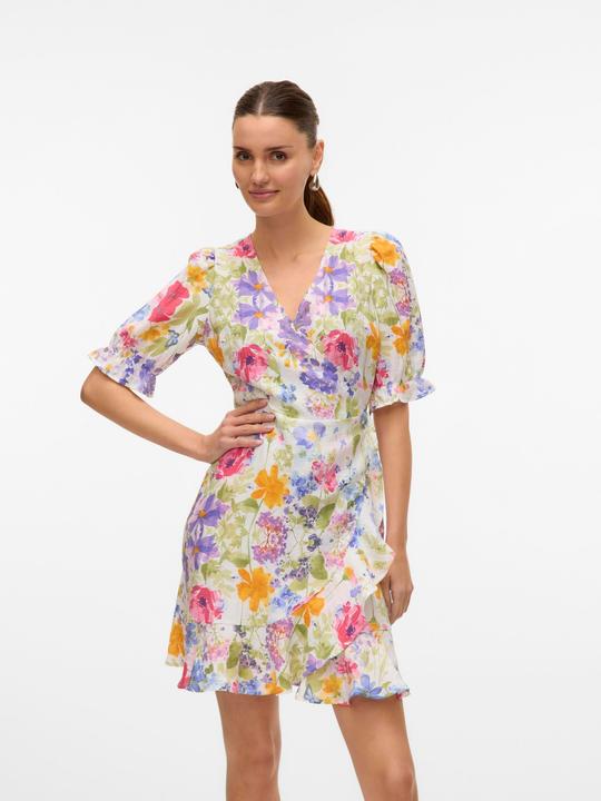 Actual product image Vero Moda Normal geschnitten V-Ausschnitt Langes Kleid Kleid (S)