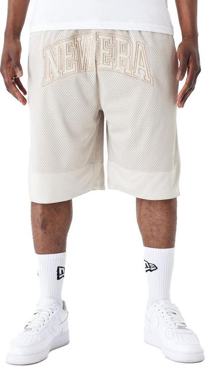 Actual product image New Era Overized Mesh Basketball Shorts stone beige - XL (XL)