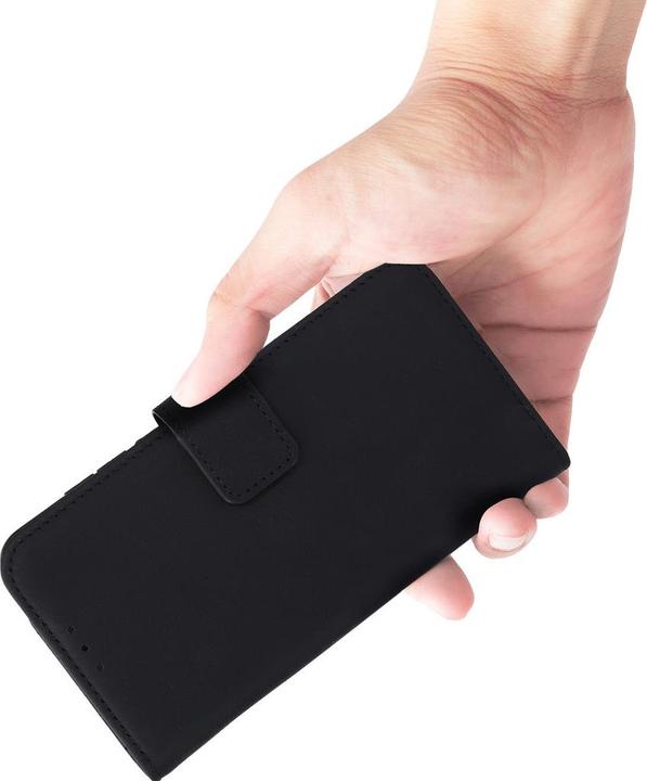 Actual product image Mobiparts Leather Wallet Case Samsung Galaxy A26 Black (Samsung Galaxy A26)