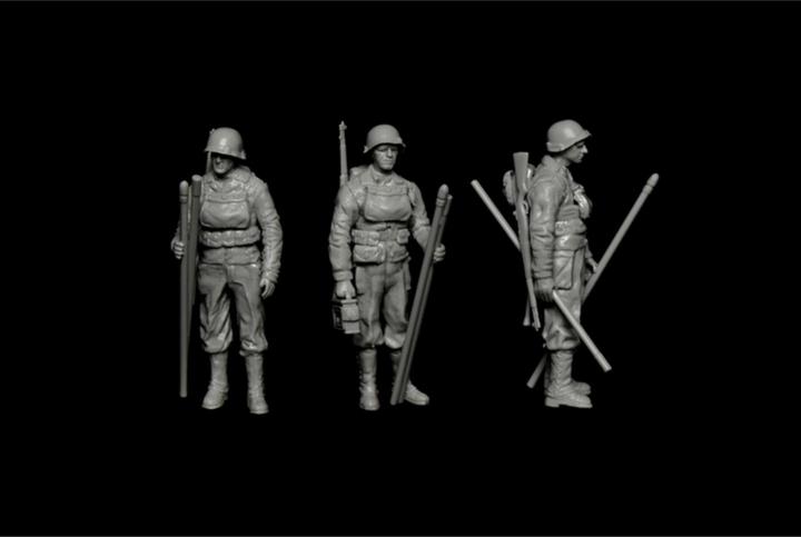 Actual product image Italeri LCVP with US Infantry