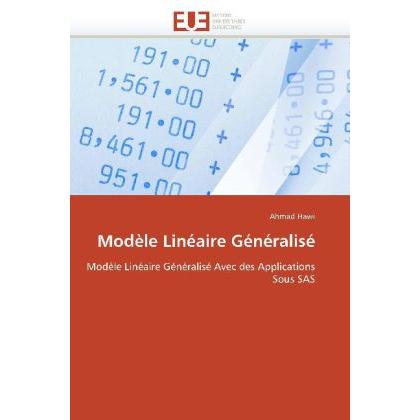 Modèle Linéaire Généralisé, Fachbücher von Ahmad Hawi
