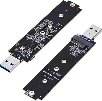 HutoPi M.2 SSD SATA/NVMe to USB 3.1 Adapter