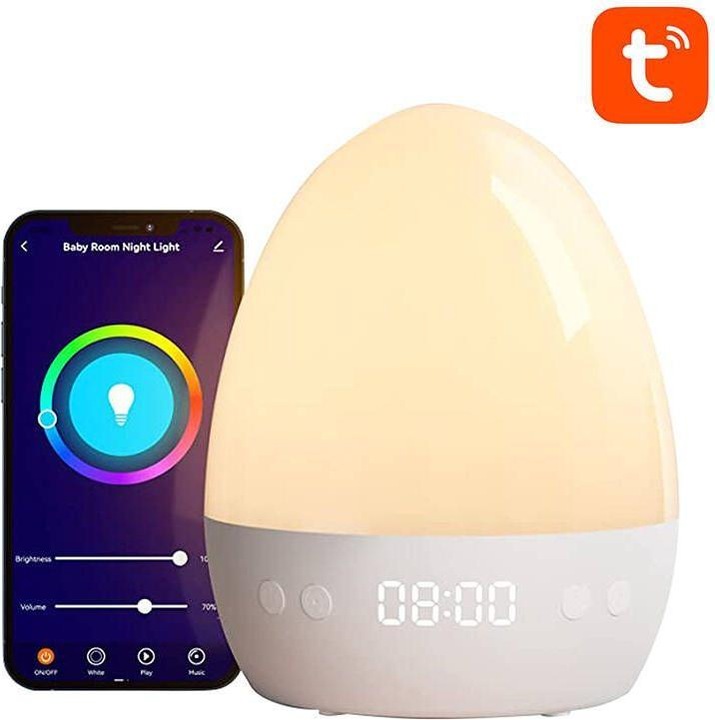 Productafbeelding Gosund WiFi RGBW 16M LB2S Tuya slim nachtlampje