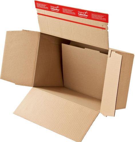 Actual product image Colompac 10 ® shipping cartons, flash bottom cartons 21.8 x 16.3 x 11.9 cm (10 x)