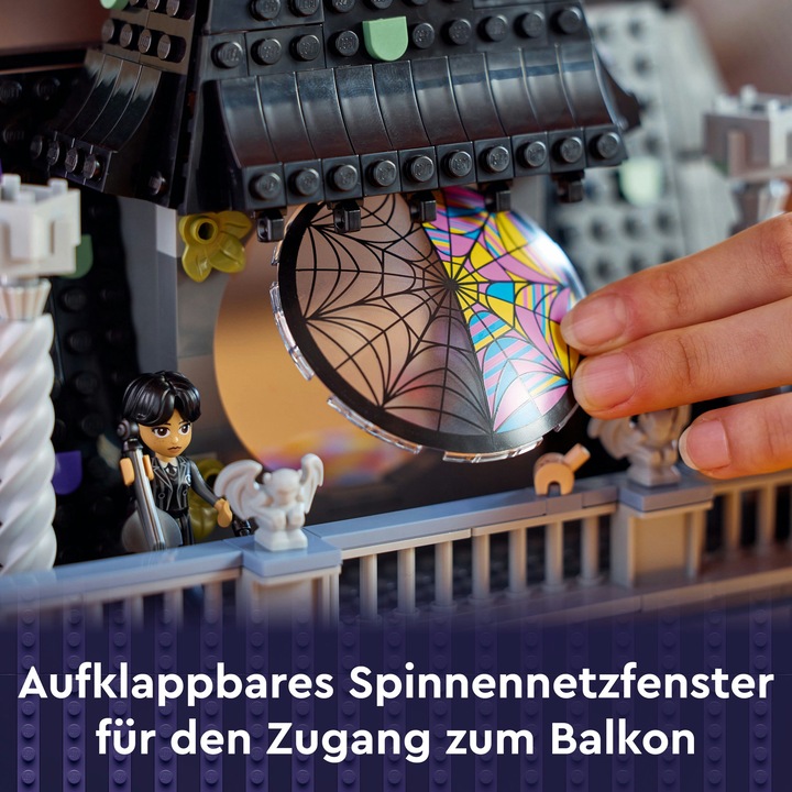 Image du produit LEGO Wednesdays und Enids Zimmer im Studentenwohnheim (76781, LEGO Wednesday, LEGO difficiles à trouver)