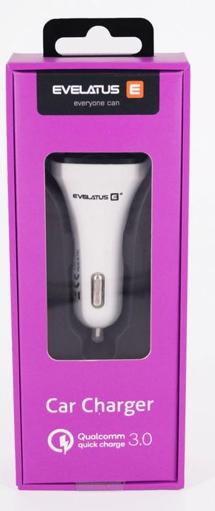 Actual product image Evelatus Quick Car Charger QCC02