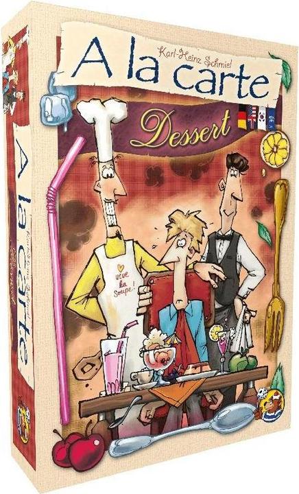 Actual product image HG104 - Dessert - Expansion for: A la carte, for 2-5 players, from 8 years (German, 2 - 5 Players)