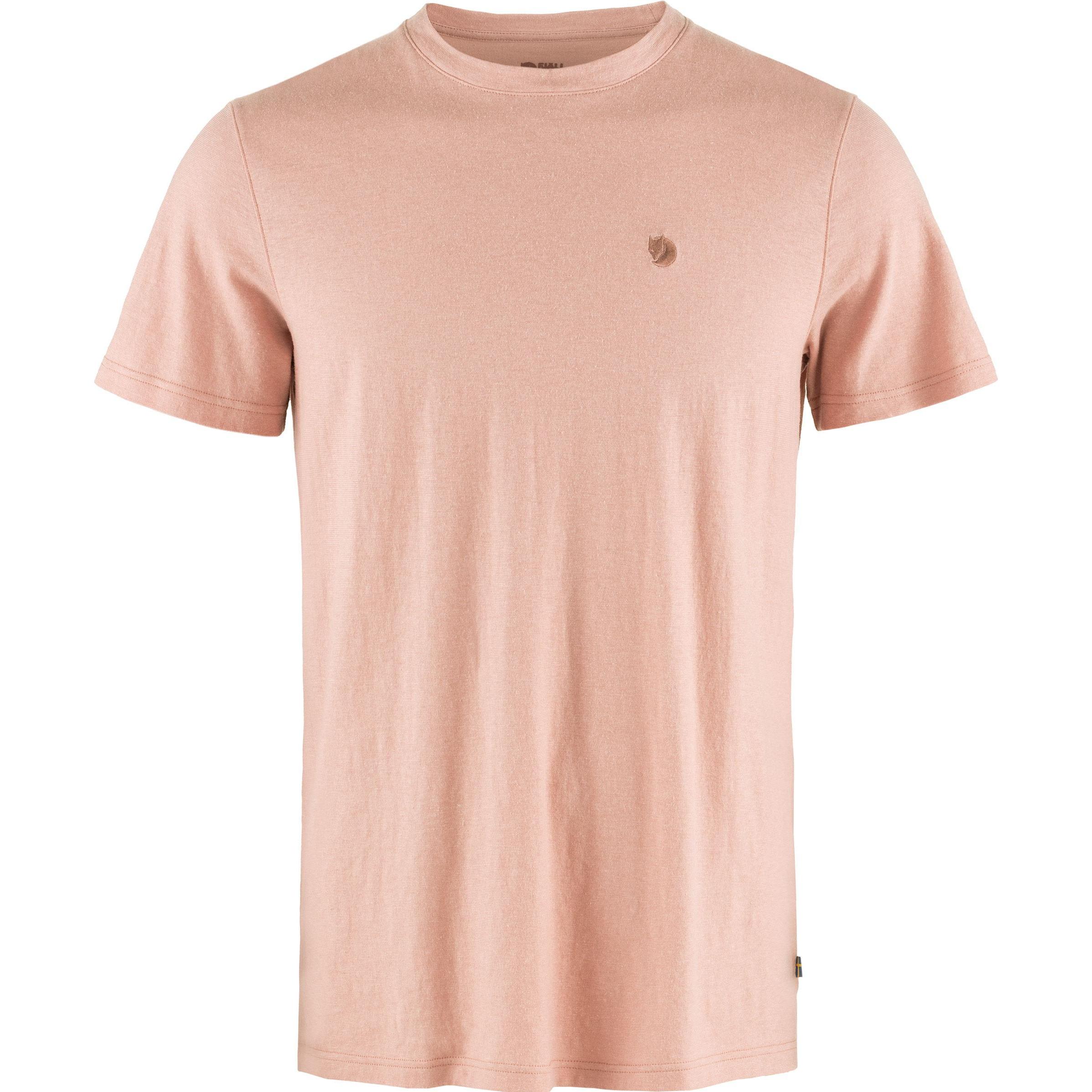 Fjällräven, Herren, Shirt, Hemp Blend T-shirt, Rosa, (XL)