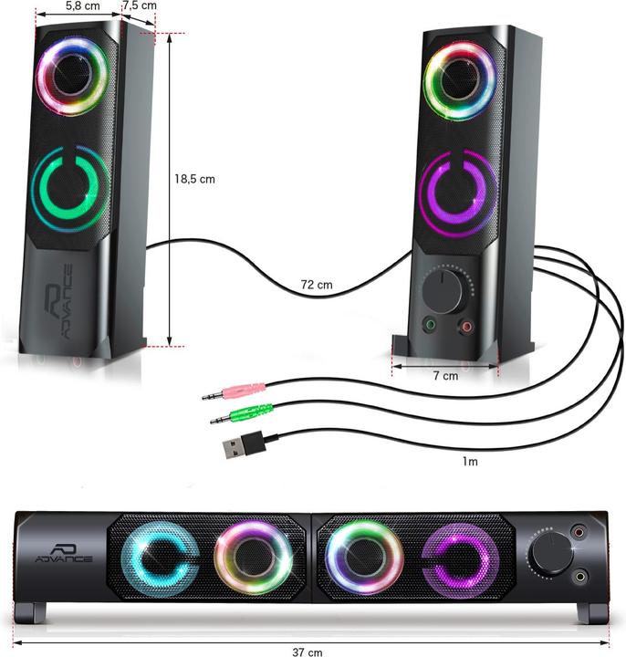 Actual product image Advance Soundphonic