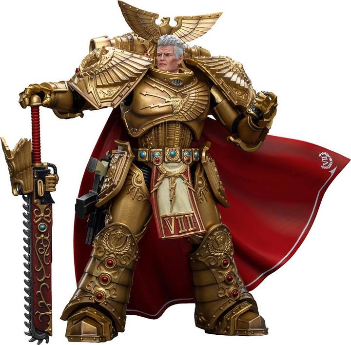 Actual product image Joy Toy Warhammer The Horus Heresy 1/18 Imperial Fists Rogal Dorn Primarch of the 7th Legion 12