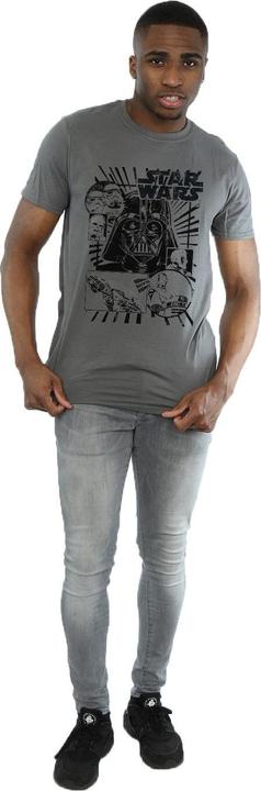 Produktbild Star Wars Darth Vader Montage TShirt (M)