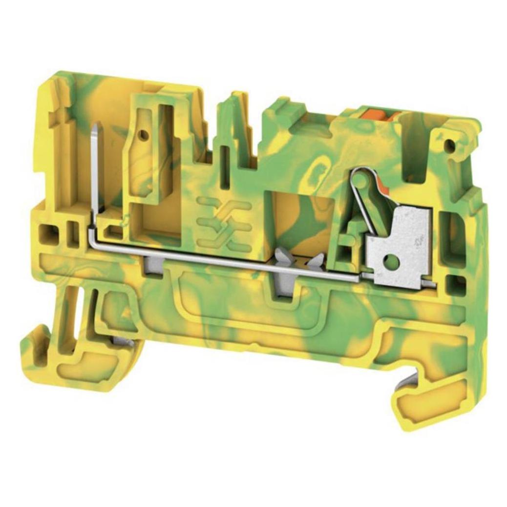 Weidmüller Verde/Giallo Apgtb 2.5 Pe 2C/1, Accessori Di Elettronica + Alloggiamento,