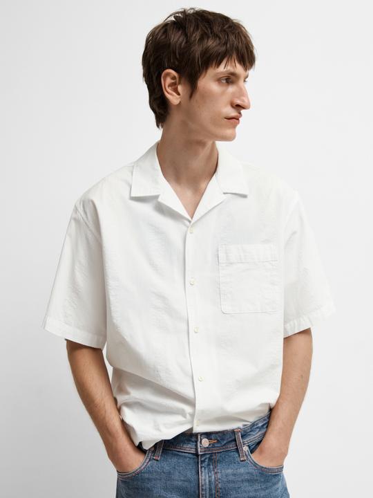 Produktbild Selected Seersucker Kurzarmhemd (M)