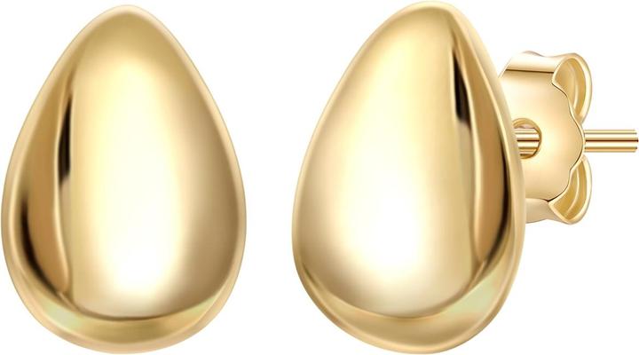 Immagine prodotto Glanzstücke München Ohrstecker Sterling Silber gelbgold - 38302 (Argento)