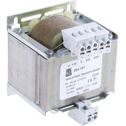 Rs Pro Transformator isoliert 100VA 0-230V, Transformator