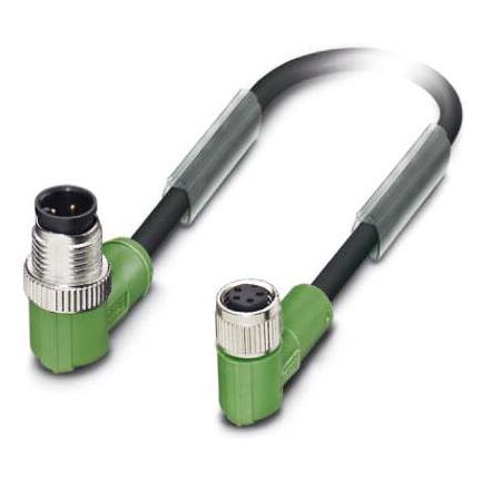 Phoenix Contact Sensor-/Aktor-Kabel, Elektronikkabel + Stecker, Schwarz