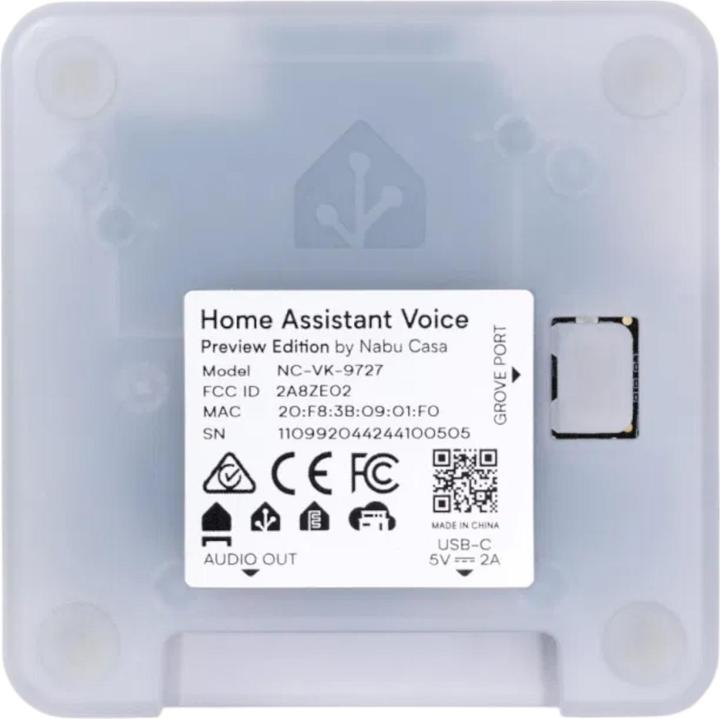 Produktbild Nabu Casa Home Assistant Voice Preview