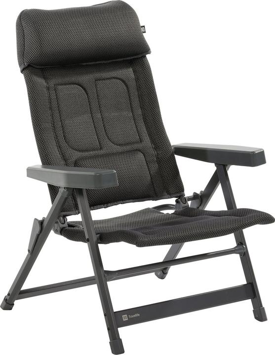 Travellife Lucca Lounstezel - 3D -Luftgitter -Polster - kompakte faltbare - Wasser und UV -resistent