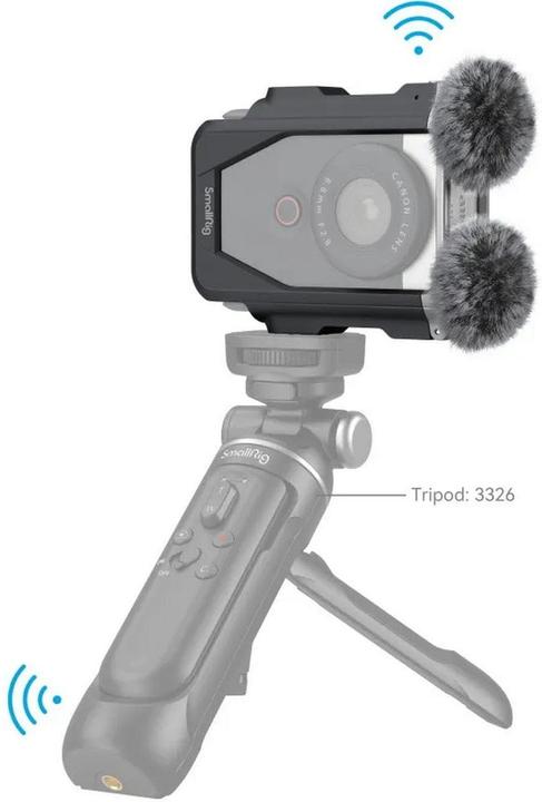 Immagine prodotto SmallRig 4235 Kit gabbia per Canon PowerShot V10 (Gabbietta)